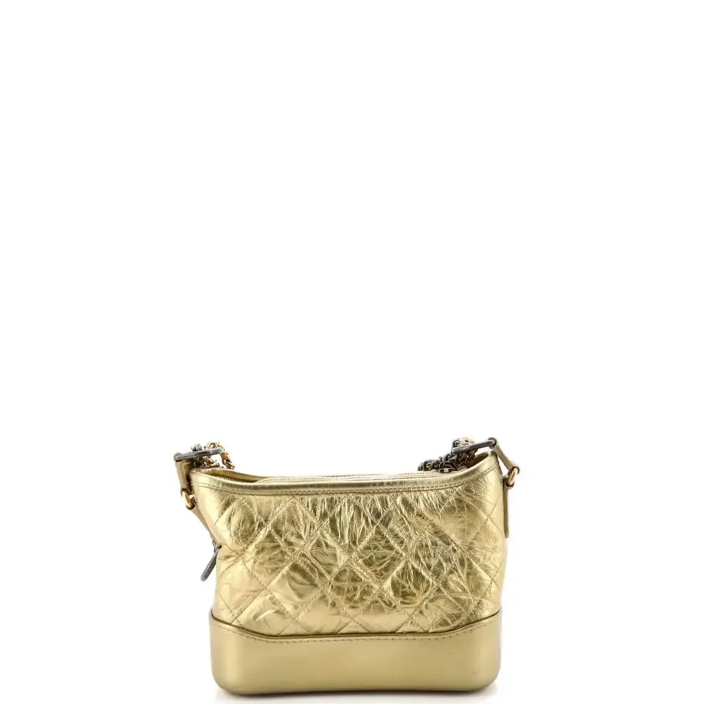 Chanel Gabrielle Hobo Quilted Metallic #220980C30B